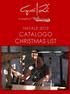 NATALE 2013 CATALOGO CHRISTMAS LIST