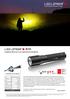 LED LENSER * LED LENSER * M7R. Il gigante della luce con aspirazioni ecologiche. Creating New Worlds of Light