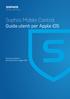 Sophos Mobile Control Guida utenti per Apple ios. Versione prodotto: 4