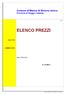 ELENCO PREZZI. Comune di Marina di Gioiosa Jonica Provincia di Reggio Calabria OGGETTO: COMMITTENTE: Data, 20/04/2010 IL TECNICO. pag.