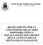 REGOLAMENTO PER LA CONCESSIONE DELLE AREE DISPONIBILI PER LA INSTALLAZIONE DEI CIRCHI E DELLE ATTIVITÀ DELLO SPETTACOLO VIAGGIANTE.