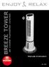 BREEZE TOWER. air cooler humidifier ionized. Manuale di istruzioni MACOM. Art. 997