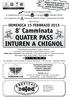 8 a Camminata QUATER PASS INTUREN A CHIGNOL
