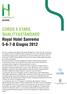 CORSO 5 STARS QUALITY&STANDARD Royal Hotel Sanremo 5-6-7-8 Giugno 2012