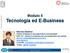 Modulo 5 Tecnologia ed E-Business