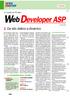 WebDeveloper ASP. Proseguiamo il filone aperto. 1 Da sito statico a dinamico. 1 a lezione. A scuola con PC Open IL CALENDARIO DELLE LEZIONI