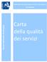 Carta della qualità dei servizi