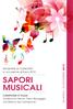 SAPORI MUSICALI. CAMPIONE D ITALIA Auditorium Mons. Piero Baraggia Via Marco da Campione 24 APRILE - 25 SETTEMBRE 2015