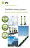 PureWater cleaning systems. finestre, vetrate e superfici verticali