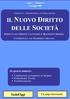 IL NUOVO DIRITTO DELLE SOCIETÀ