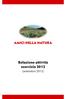 AMICI NELLA NATURA Relazione attività esercizio 2012