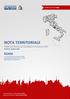 NOTA TERRITORIALE Andamento del mercato immobiliare nel I semestre 2013 Settore residenziale