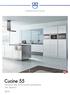 La perfezione svizzera a casa vostra. Cucine 55