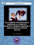 LA FALCONERIA PROFESSIONALE: ESIBIZIONI AL PUBBLICO, DIDATTICA, SENSIBILIZZAZIONE E BIRD-CONTROL DI SPECIE NOCIVE
