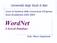 WordNet A lexical Database