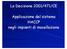 La Decisione 2001/471/CE. Applicazione del sistema HACCP negli impianti di macellazione