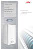 CONDENSAZIONE ACCUMULO. ...un diverso modo di concepire prodotto e distribuzione RKA /8 - RKA /20. 24 / 28 / 34 kw. tecnologia nel calore dal 1959