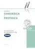 procedura CHIRURGICA PROTESICA per monoimpianti per overdenture O-ring Proc. 04/10-12 May 01, 2015