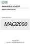 MANUALE DI UTILIZZO. MNPG40-12 Edizione 16/01/2014. Magnetoterapia modello MAG2000. I.A.C.E.R. Srl. www.iacer.it www.itechmedicaldivision.