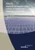 SOLON. Impianti ad energia solare «chiavi in mano» per coperture industriali.