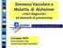Demenza Vascolare e Malattia di Alzheimer criteri diagnostici ed elementi di prevenzione