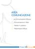 AREA COMUNICAZIONE. 1. La Comunicazione Efficace 2. Comunicazione in Rete 3. Parlare in pubblico 4. Presentazioni Efficaci