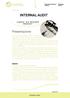 INTERNAL AUDIT. Presentazione. Livello II - A.A. 2014-2015 Edizione II. Contrattualistica, Fiscalità e Finanza 1