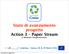 Stato di avanzamento progetto Action 3 Paper Stream E. Missanelli, Design Innovation