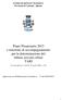 Piano Finanziario 2015 e relazione di accompagnamento per la determinazione del tributo servizio rifiuti TARI