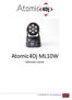 Atomic4Dj ML10W Manuale utente