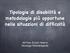 Tipologie di disabilità e metodologie più opportune nelle situazioni di difficoltà. dott.ssa Zuliani Valeria Psicologa Psicoterapeuta