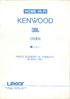 KENWOOD UBL. unoar HOME HI-FI. orrofon. Digitac PREZZI SUGGERITI AL PUBBLICO GIUGNO 1987