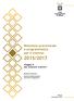 Relazione previsionale e programmatica per il triennio 2015/2017. Allegato D atti 243632/5.3/2015/7