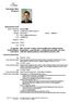Curriculum Vitae Europass