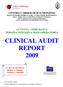 CLINICAL AUDIT REPORT 2009