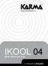 www.karmaitaliana.it IKOOL 04 Mixer stereo per Ipod >> Manuale di istruzioni