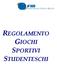 Regolamento giochi sportivi studendeschi (GSS).