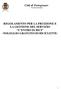 Città di Portogruaro Provincia di Venezia REGOLAMENTO PER LA FRUIZIONE E LA GESTIONE DEL SERVIZIO C ENTRO IN BICI -NOLEGGIO GRATUITO DI BICICLETTE-