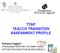 TTAP TEACCH TRANSITION ASSESSMENT PROFILE