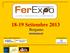18-19 Settembre 2013. Bergamo. www.ferexpo.net. Con la collaborazione di