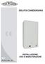 DELFIS CONDENSING IST 04 C 292-03 INSTALLAZIONE, USO E MANUTENZIONE