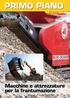 PRIMO PIANO. di Roberto Negri. Macchine e attrezzature per la frantumazione