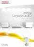 Toshiba Lampade a LED. Gamma di prodotti 11/2014
