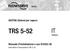 GESTRA. GESTRA Sistemi per vapore TRS 5-52. Italiano. Manuale d'installazione e uso 819322-02. Interruttore di temperatura TRS 5-52