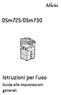 Istruzioni per l'uso