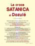 La croce SATANICA. Dozulé. a cura del sac. dott. Luigi Villa. Questa Croce apparve in Francia, a Dozulé, tra il 1972 e il 1978.