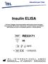 Insulin ELISA RE53171 2-8 C. Istruzioni per l Uso