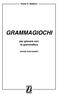 Paolo E. Balboni GRAMMAGIOCHI per giocare con la grammatica schede fotocopiabili