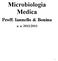 Microbiologia Medica. Proff. Iannello & Bonina