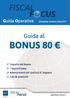 Guida al bonus 80 euro